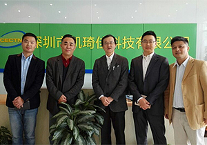 安川電機(jī)(中國(guó))人員來(lái)我司考察